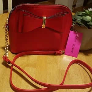 Betsey Johnson Bags - Betsey Johnson bow dome bag red NWT Betsey Johnson Bags - Betsey Johnson bow dome bag red NWT